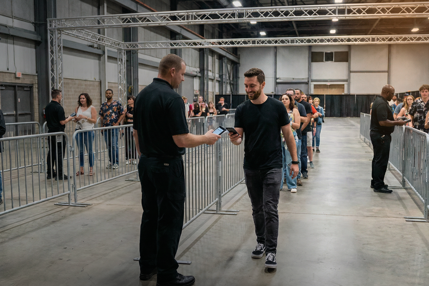 Ticketing app for Con events