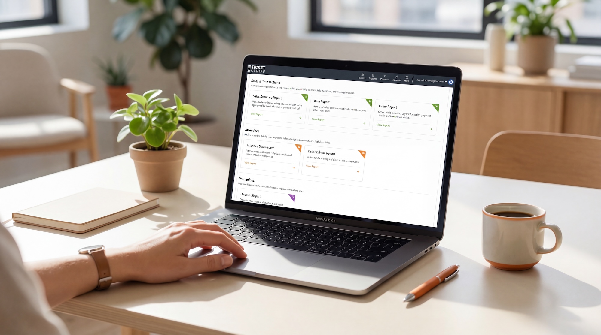TicketStripe Report Update